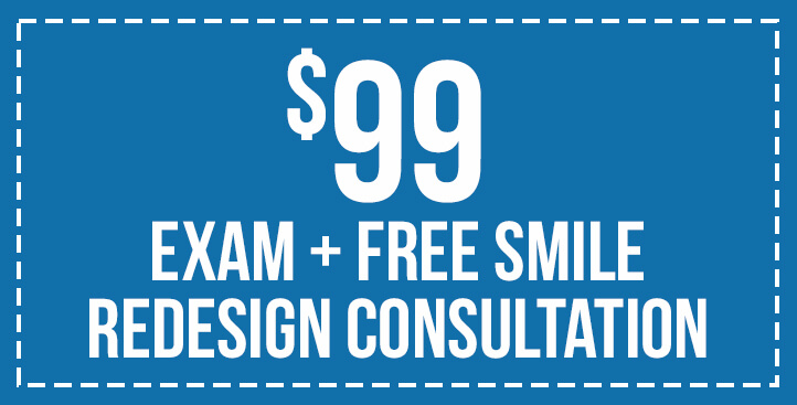 $99 Exam + Free Smile Redesign Consultation