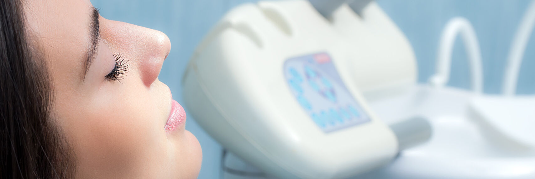 woman undergoing sedation